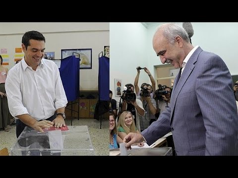 شاهد انطلاق عملية التصويت في الانتخابات البرلمانية اليونانية