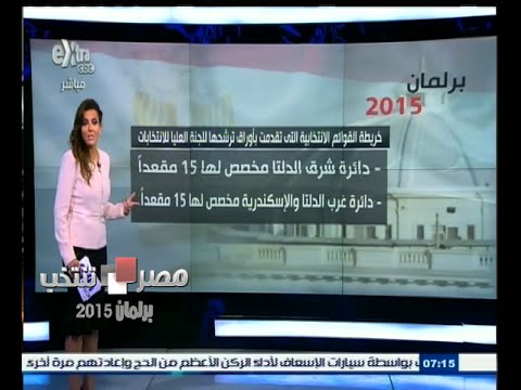 شاهد خريطة القوائم الانتخابية المرشحة في مصر