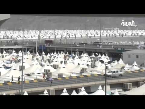 شاهد لقطات من داخل مشعر منى