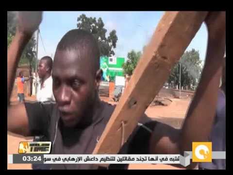 شاهد رئيس بوركينا فاسو يلجأ إلى مقر إقامة السفير الفرنسي