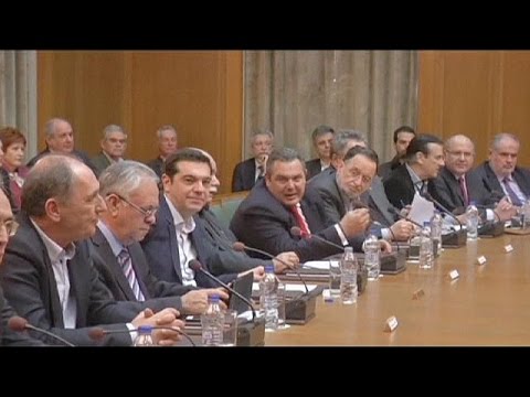 شاهد تشكيل حكومة جديدة في اليونان