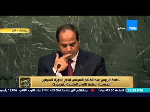 شاهدالرئيس السيسي يؤكد ضرورة تسوية القضية الفلسطينية