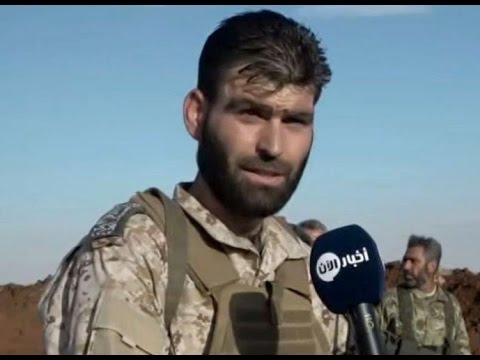 شاهد ثوار حلب يدحرون داعش من أطراف حربل