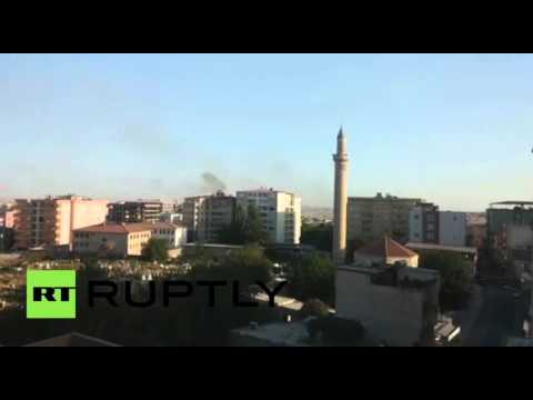 الجيش التركي ينتشر في سيلفان ذات الأغلبية الكردية جنوب شرق البلاد