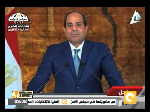 السيسي يهنئ الشعب على حصول العضوية غير الدائمة في مجلس الأمن