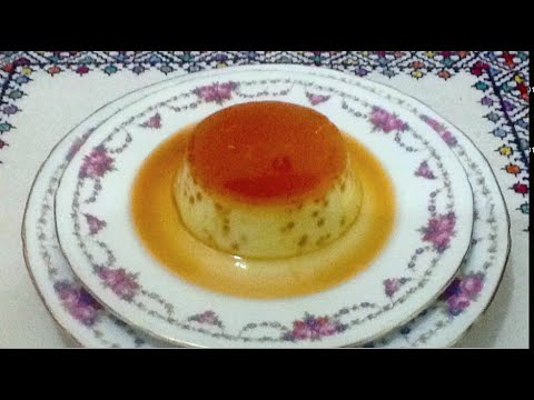 كريم الكراميل بدون فرن