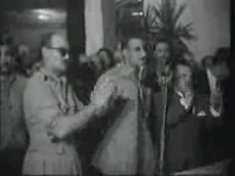 شاهد الرئيس جمال عبد الناصر في الإسكندرية