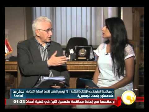 شاهد لقاء صحافي مع الدكتور صبحي حسانين