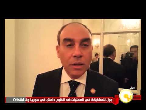 شاهد لقاء خاص مع السفير علاء يوسف