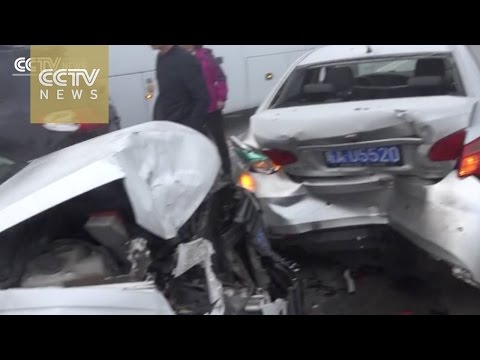 الضباب وسوء الأحوال الجوية في الصين