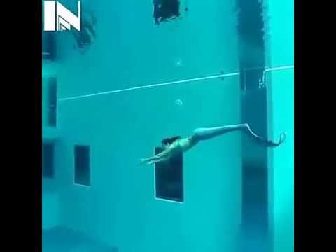 فيديو حورية تسبح تحت الماء لمدة 120 دقيقة دون تنفس