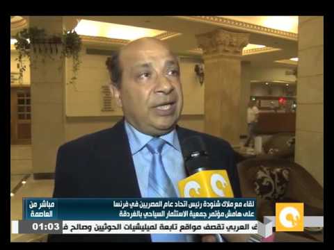 بالفيديو لقاء مع ملاك شنودة رئيس إتحاد عام المصريين في فرنسا