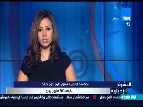 الحكومة المصرية تعتزم طرح أذون خزانة بقيمة 700 مليون يورو