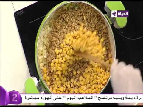 طريقة عمل ترنش السمك بالقمح الكامل