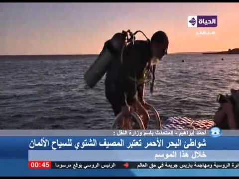 فيديوميناء سفاجا يستقبل السياح الألمان