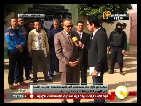 بالفيديو مقابلة مع اللواء خالد يحيى مدير أمن الشرقية