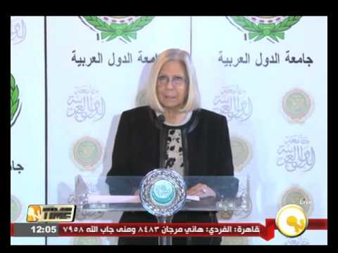 شاهد  الجامعة العربية تعرض تقريرها حول الجولة الثانية من الانتخابات