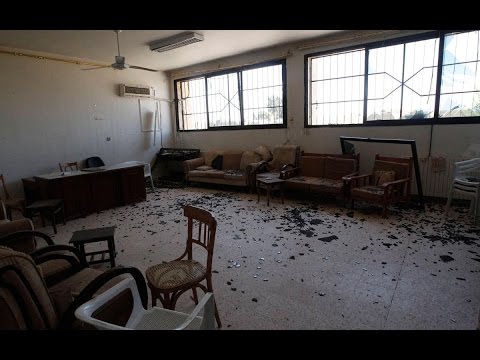 شاهد مدارس تحت الأرض في المناطق المحررة
