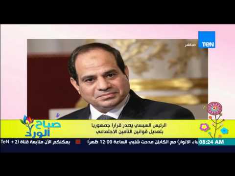 الرئيس السيسى يصدر قرارًا جمهوريًا بتعديل قوانين التأمين الاجتماعي