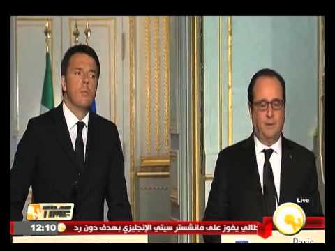 الرئيس الفرنسي يؤكد أن هدفه  تدمير داعش والحفاظ على أمن فرنسا