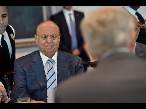 شاهد رئيس اليمن يعلن وقفا مقترحا لإطلاق النار