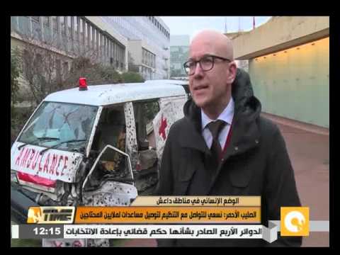 شاهد بالفيديو الصليب الأحمر يسعى للتواصل مع داعش