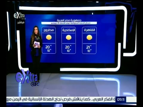 تعرف على حالة الطقس في مصر