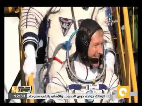 شاهد رائد فضاء بريطاني يبدأ مهمة إلى المحطة الفضائية الدولية