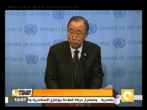 فيديوكي مون  يتحدث عن حل الأزمة السورية