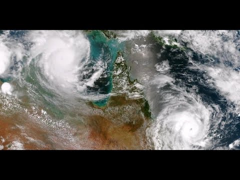 إعصار نادر يجتاح سيدني في أستراليا