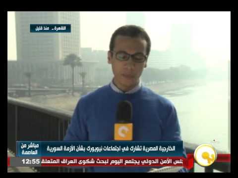 شاهد مصر تشارك في اجتماعات نيويورك بشأن سورية