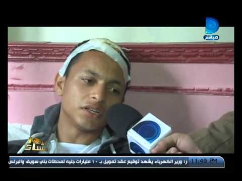 شاهد طالب ينجو من حادث القطار في الزقازيق