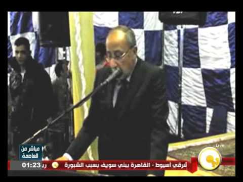 بالفيديو محافظ أسوان يشهد احتفالات المولد النبوي