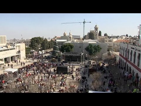 بالفيديو بيت لحم تستقبل أعياد الميلاد في ظل أجواء الحزن والكآبة