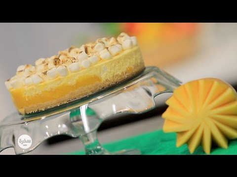 عمل تشيز كيك قرع العسل بالمارشميللو