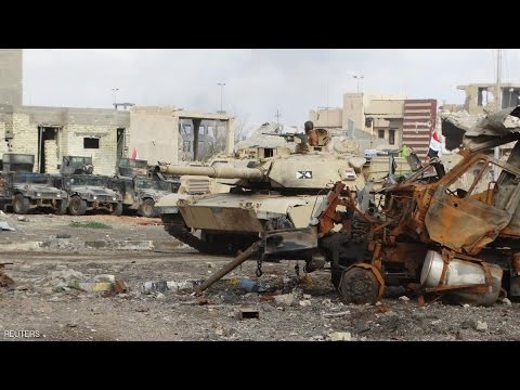 شاهد القوات العراقية تتوغل في عمق مدينة الرمادي