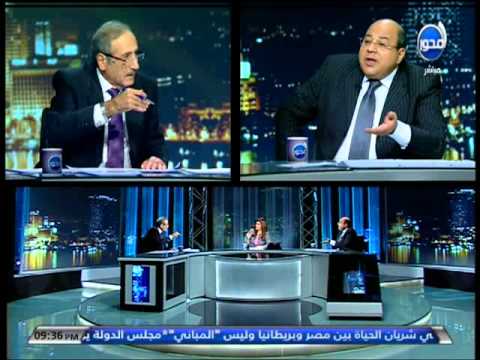 مذيعة 90 دقيقة تنهي خناقة على الهواء