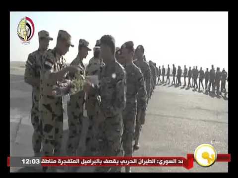 فيديو وزير الدفاع يشهد المرحلة الرئيسية لتدريب العقبة 2015