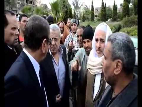 محافظ كفرالشيخ ومدير الأمن يُقدّمان واجب العزاء لأسر ضحايا غرق المعدية
