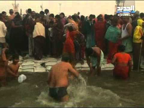 شاهدنهر الهند المقدس القذر