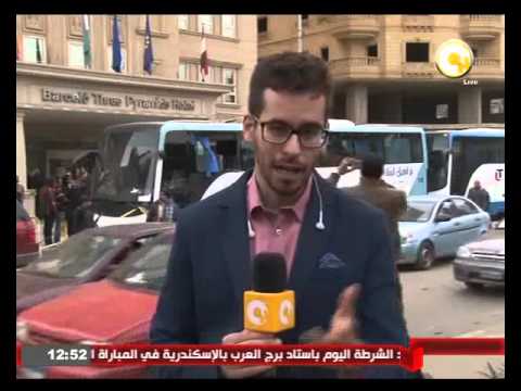 15 ملثما يهاجمون أحد فنادق شارع الهرم في الجيزة