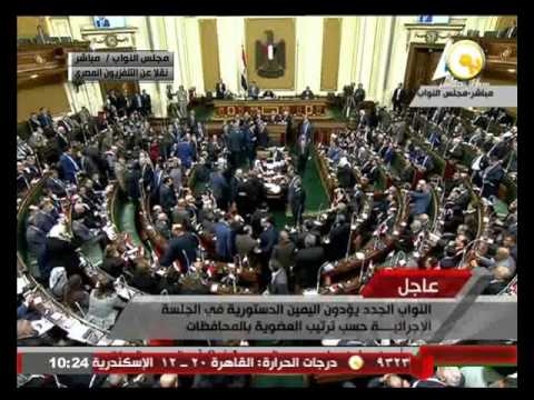 شاهد حالة من الارتباك داخل مجلس النواب الجديد