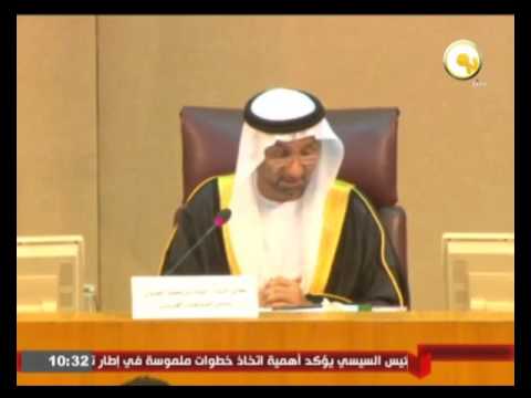 جانب من جلسة للبرلمان العربي الثانية والثالثة في جامعة الدول العربية