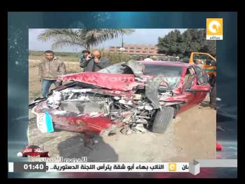 شاهد نجاة 4 حكام من الموت في حادث مروع