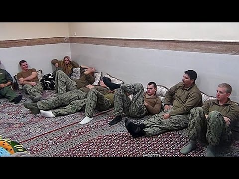 شاهد إيران تطلق سراح البحارة الأمريكيين