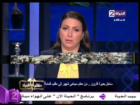 بالفيديو ساحل بحيرة قارون من معلم سياحي شهير إلى مقلب قمامة