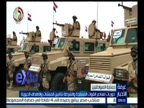 شاهد دوريات لعناصر الجيش والشرطة لتأمين المنشآت والأهداف الحيوية