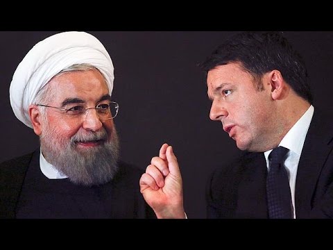 شاهد الرئيس الإيراني في إيطاليا لإرساء دعائم شراكة اقتصادية