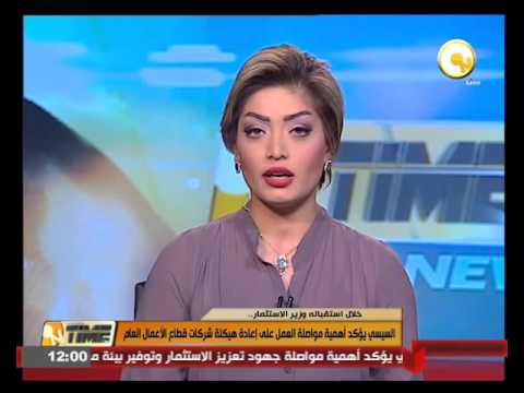 شاهدالسيسي يؤكد أهمية مواصلة العمل على إعادة هيكلة شركات قطاع الأعمال العام