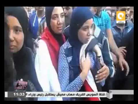 استقبال أهالي محافظة دمياط للطالبة ياسمين يحيى